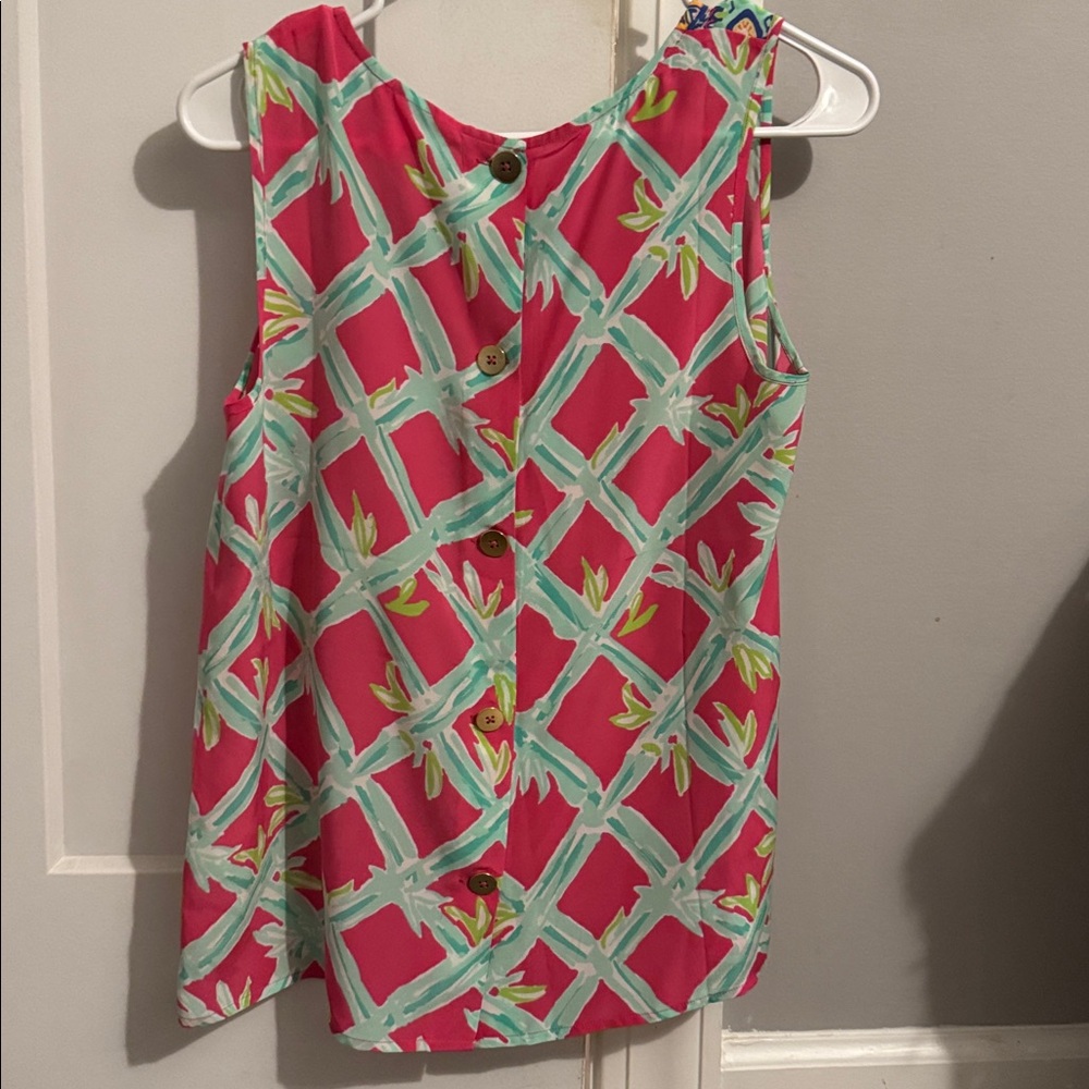 Lilly Pulitzer Multicolor Patterned Blouse - Picture 4 of 5